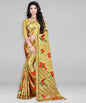 Printed Daily Wear Crepe Saree  (Beige)